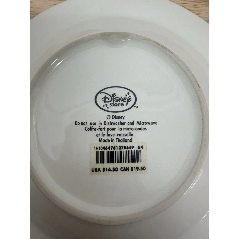 Disney Store Mickey & Minnie Santa's Cookies Ceramic 8